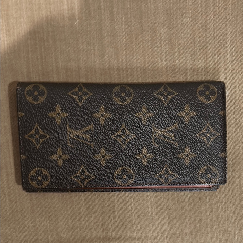 Louis Vuitton Monogram Wallet - Black and Brown